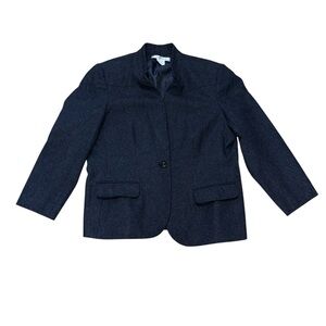 Harve Benard Dark Grey Tailored Women's Blazer Size 16